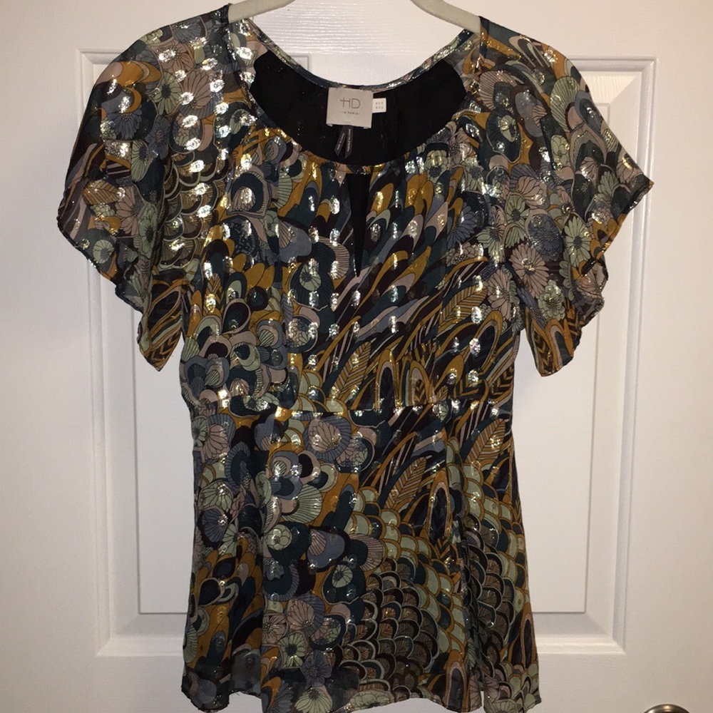 Anthropologie HD in Paris Peplum Top